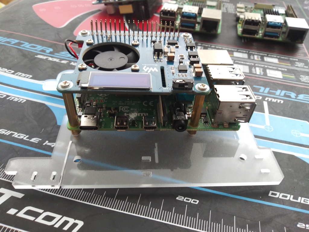 installed poe hat other side